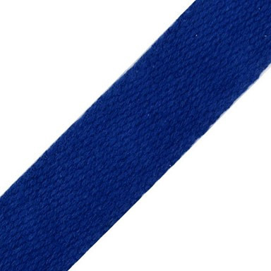 Baumwollgurtband "royalblau" 25mm