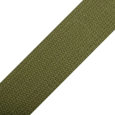 Baumwollgurtband "khaki" 30mm