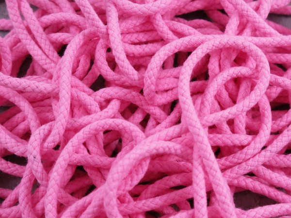 Kordel 5mm "rosa"