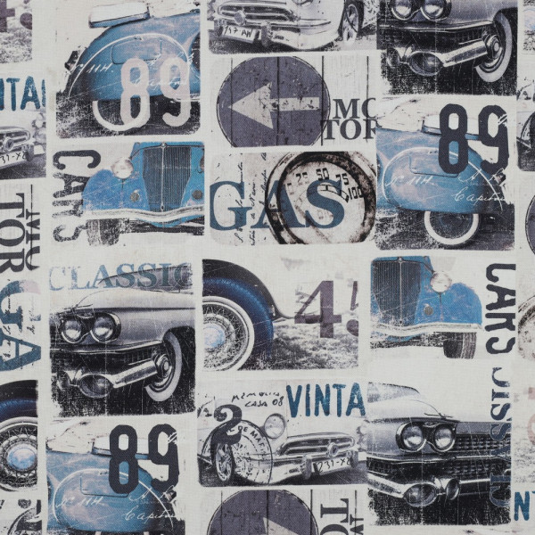 Canvas "Vintage Cars"