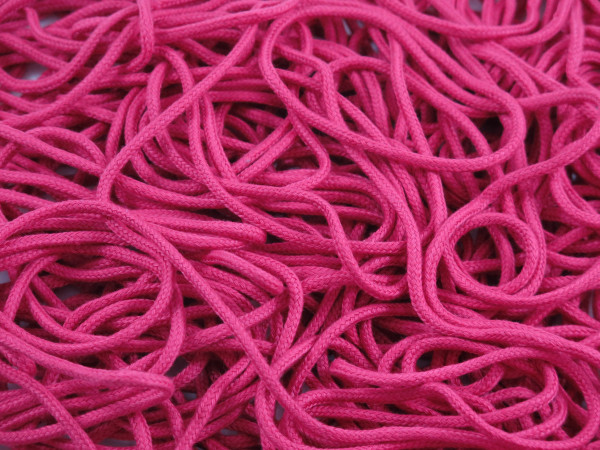 Kordel 3mm "pink"