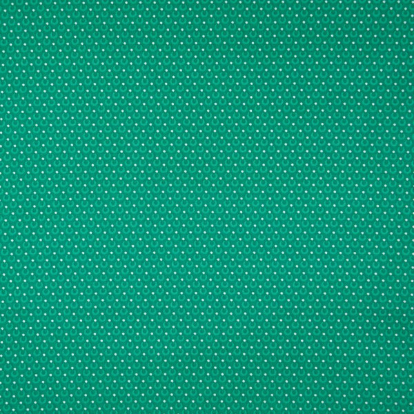 Baumwollstoff "Retro Dots" petrol