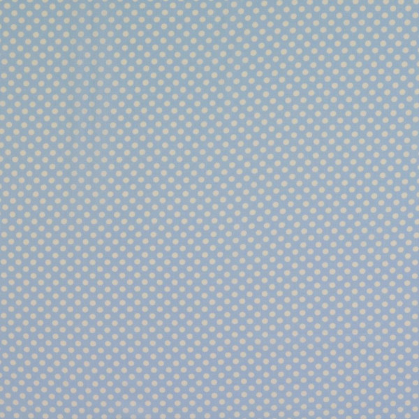 Viskose "dots" blau