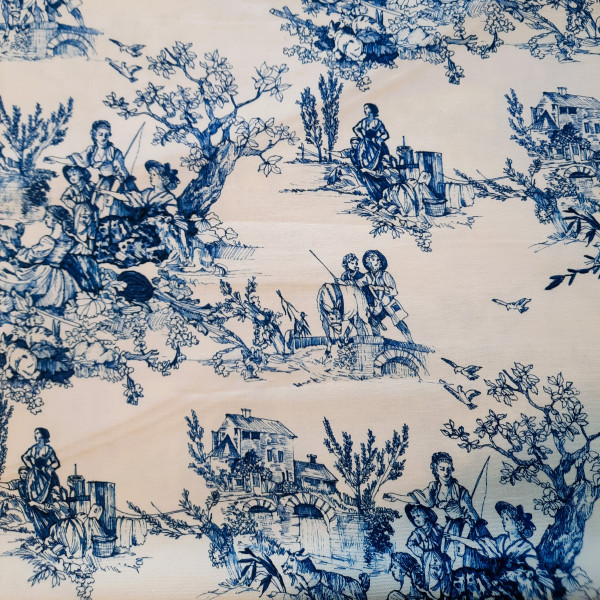 Dekostoff "Toile de Jouy Print" by Nikolaus Bauer